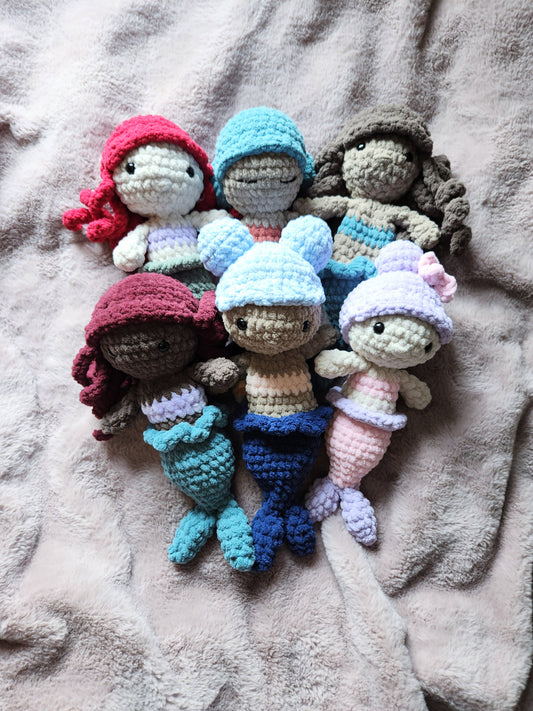 Mermaid Crochet PATTERN ONLY