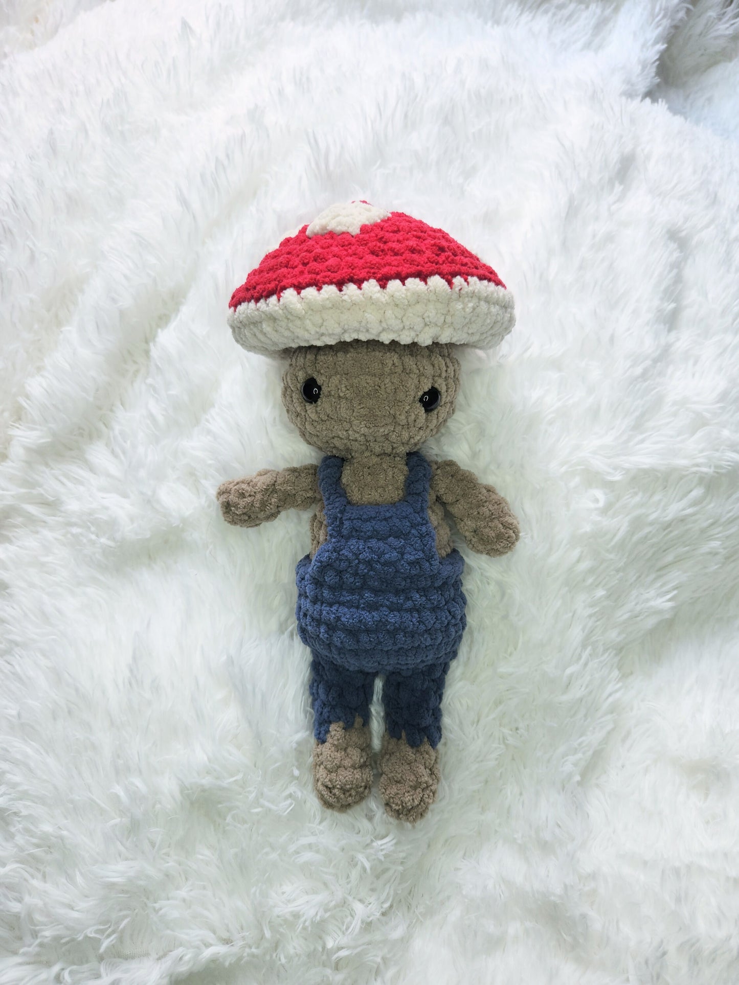 Mushroom Boy - Crochet PATTERN ONLY