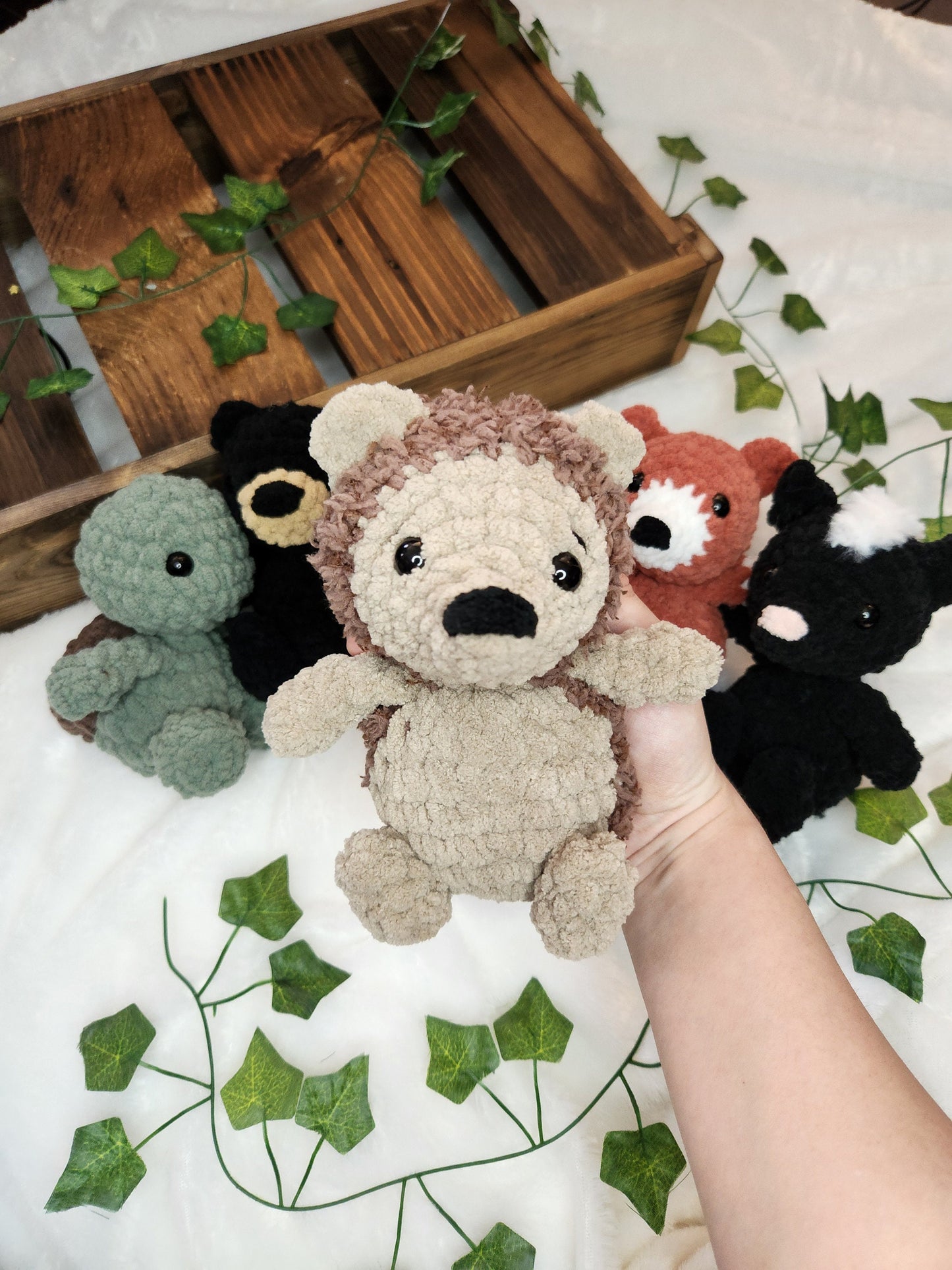 BUNDLE Woodland Minis Crochet PATTERN ONLY