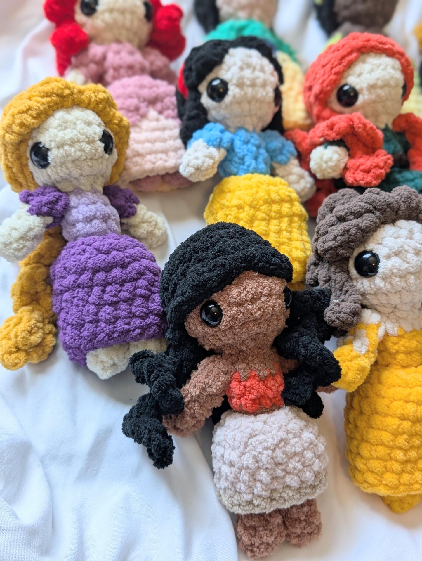 Princess Mix-n-Match Crochet PATTERN ONLY
