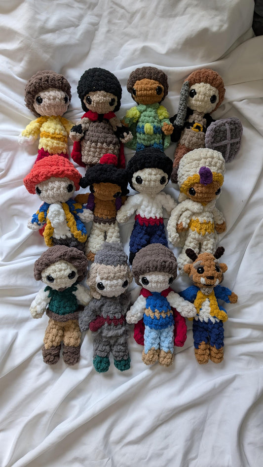 Prince Mix-n-Match - Crochet PATTERN ONLY