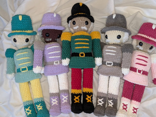 Nutcracker LARGE - Handcrafted Crochet