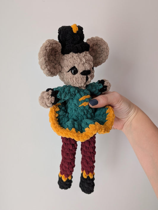 Nutcracker Mouse - Crochet Doll READY TO SHIP!