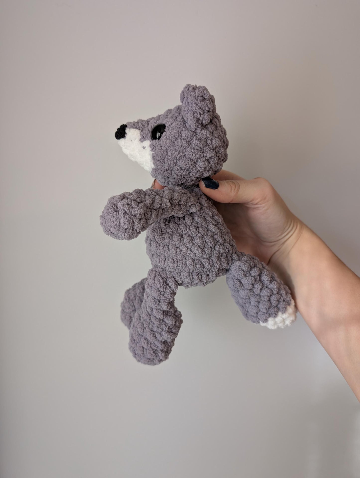 Wolf/Husky - Crochet Stuffed Animal