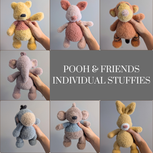 Individual: Pooh & Friends Dolls