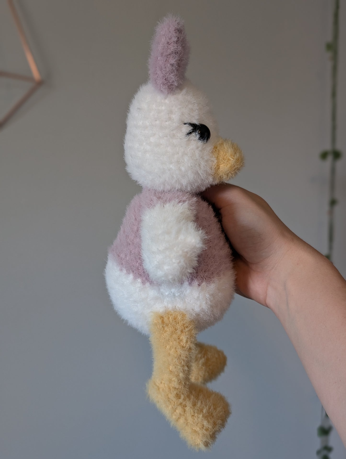 Donald or Daisy - Fuzzy Crochet Stuffed Animals
