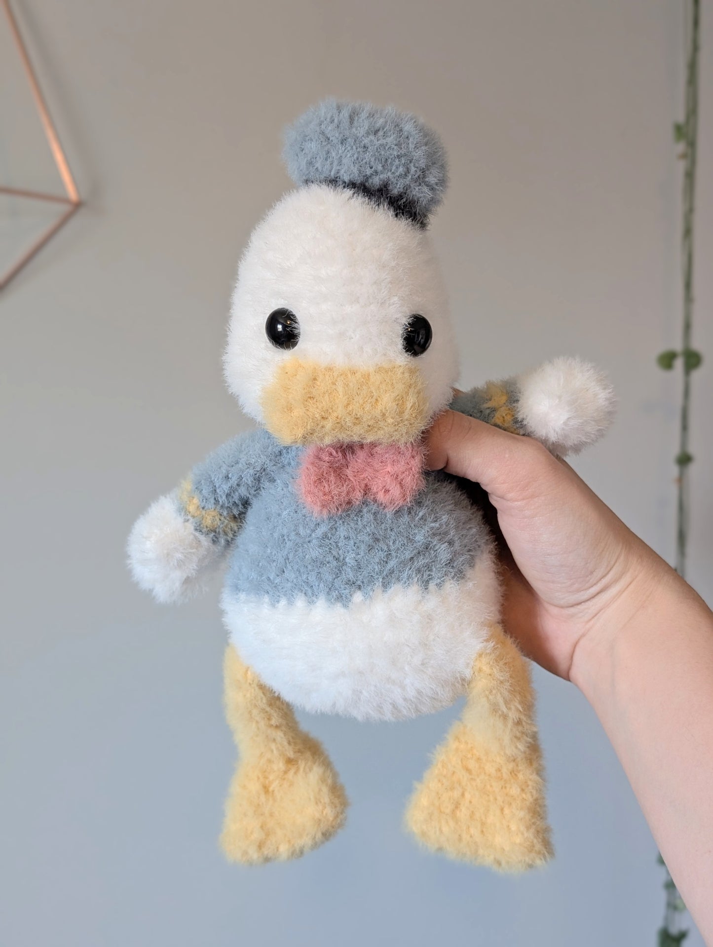 Donald or Daisy - Fuzzy Crochet Stuffed Animals