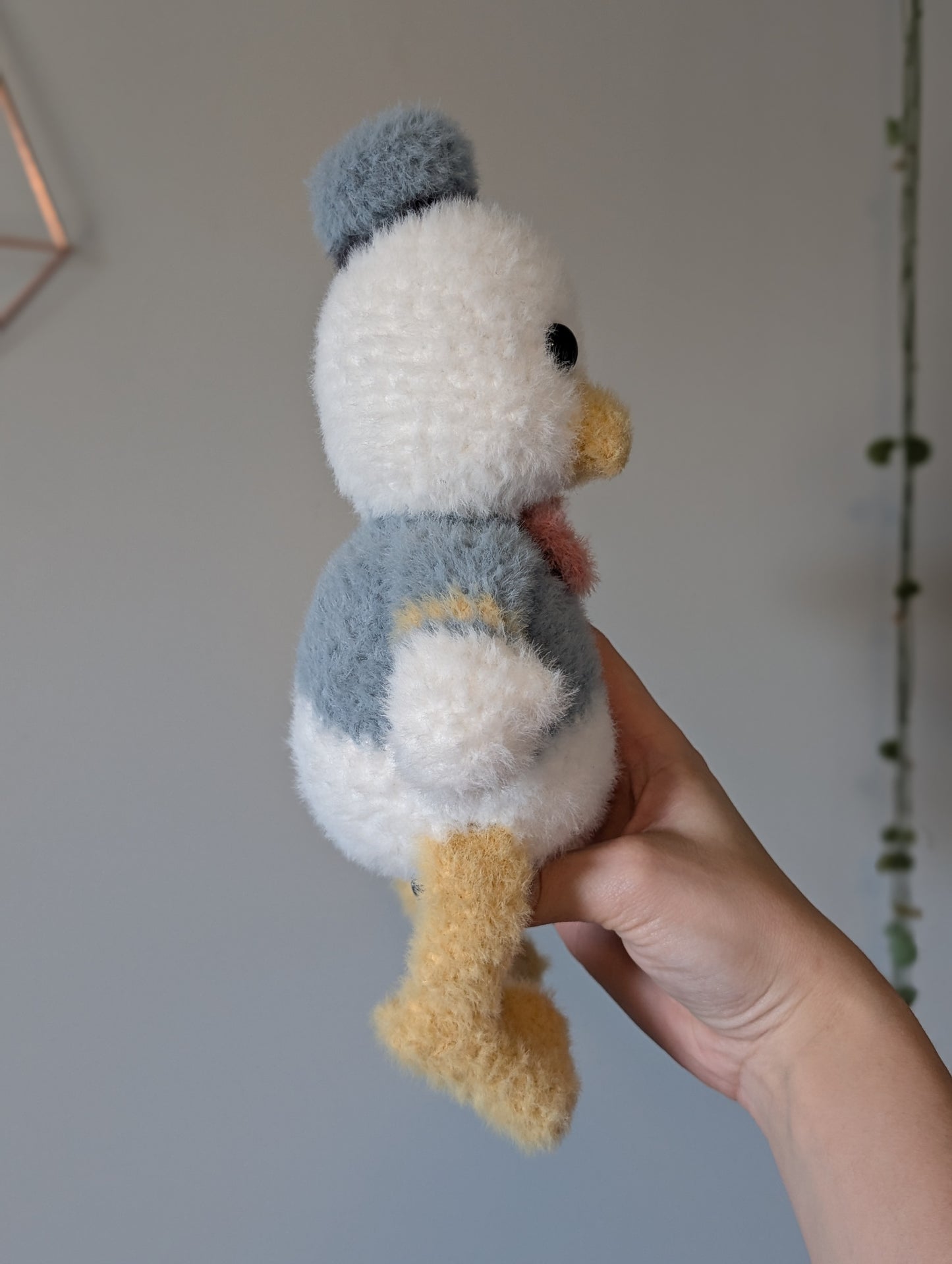 Donald or Daisy - Fuzzy Crochet Stuffed Animals