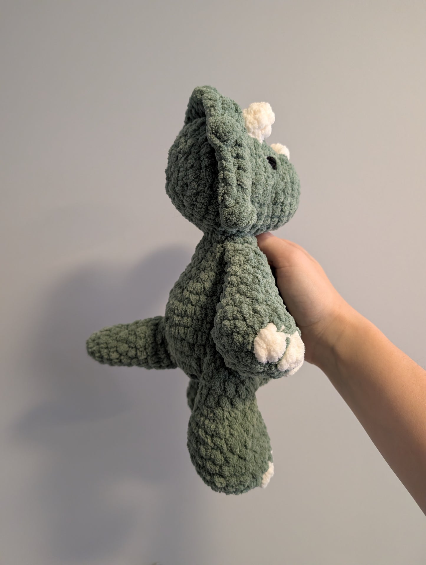 Triceratops Crochet Stuffie