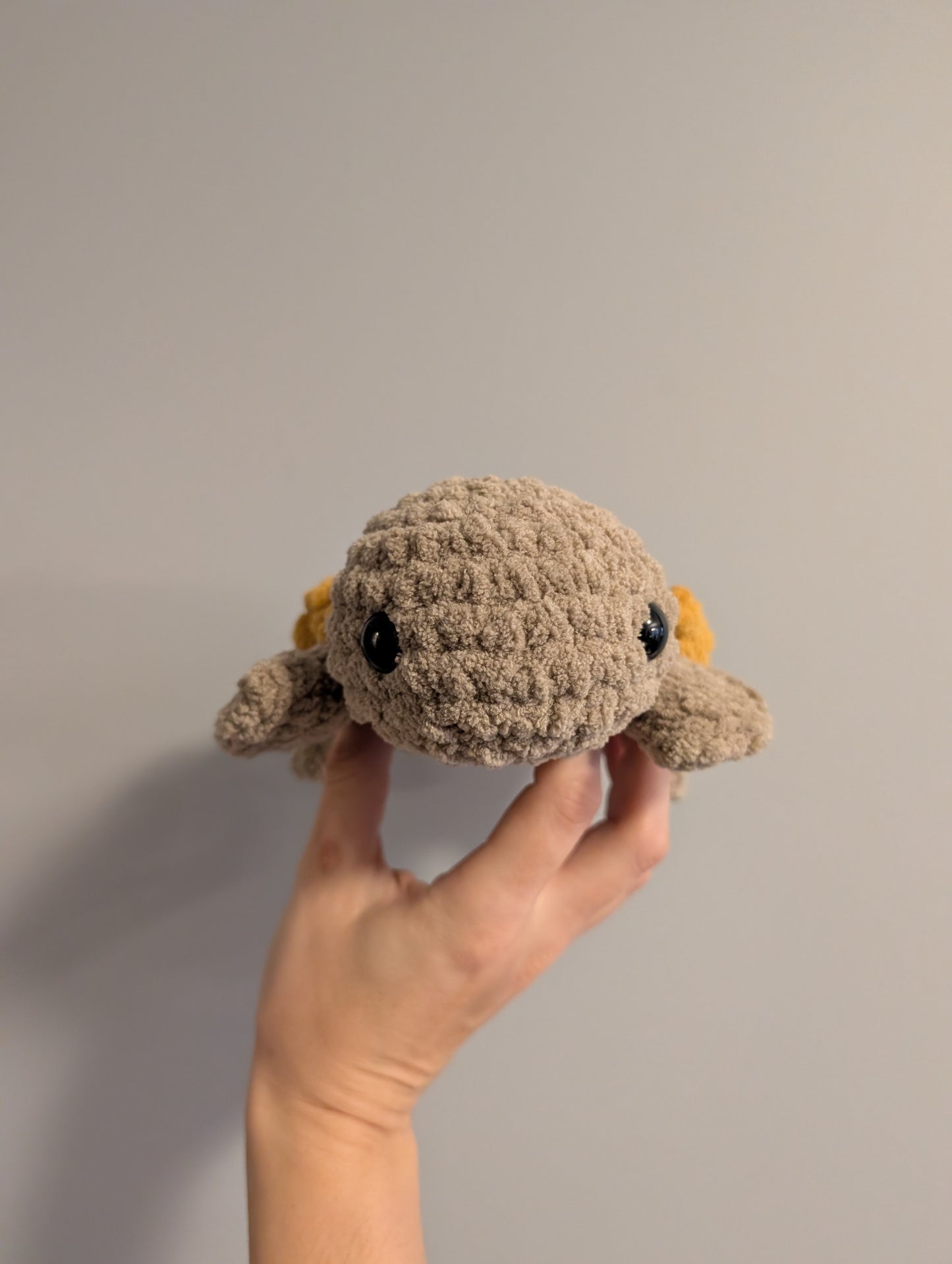 Sunflower Turtle - Crochet PATTERN ONLY