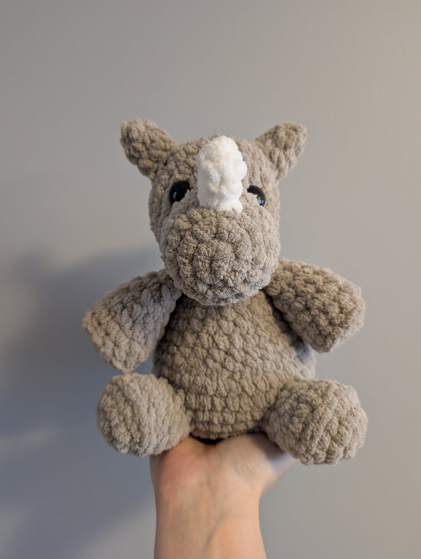 Rhino - Crochet PATTERN ONLY – Plush Fundraiser