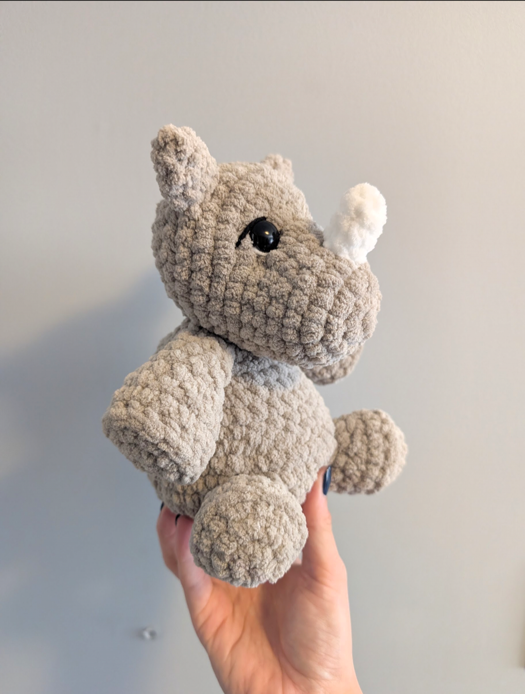 Rhino - Crochet PATTERN ONLY – Plush Fundraiser