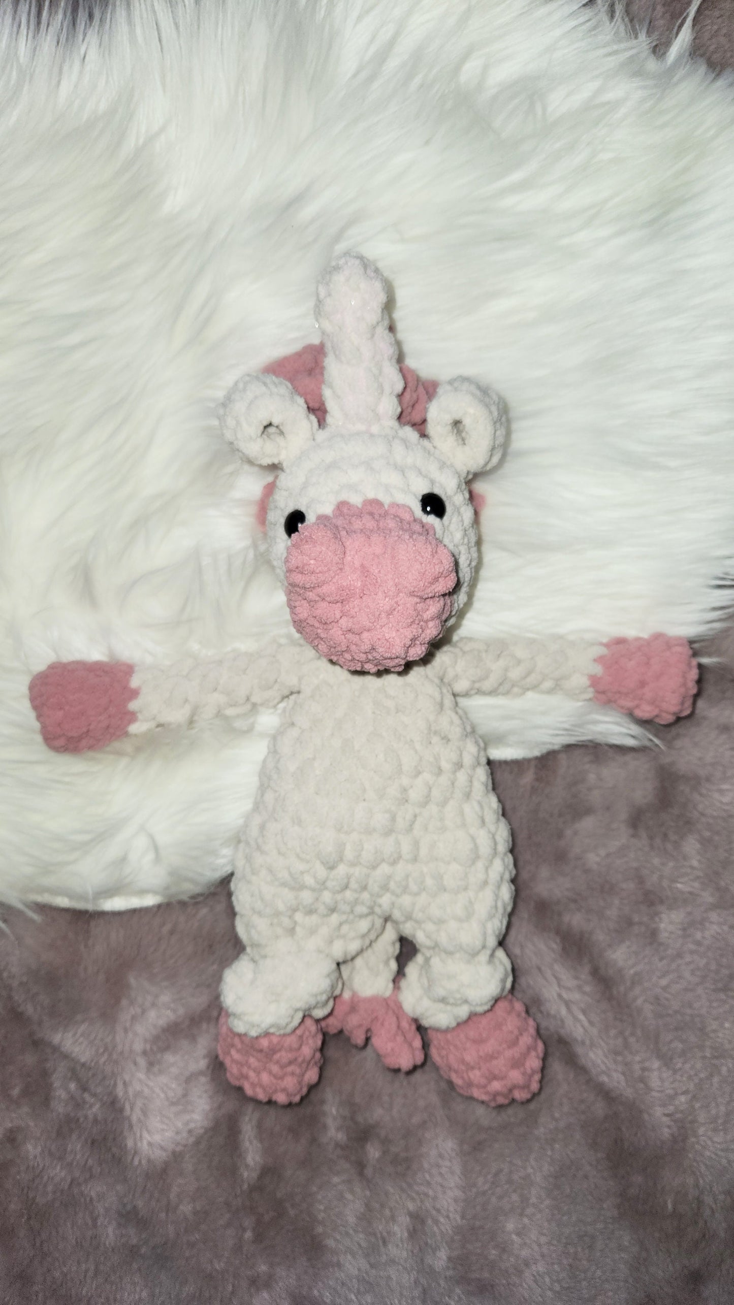 Custom Unicorn - Crochet Snuggler