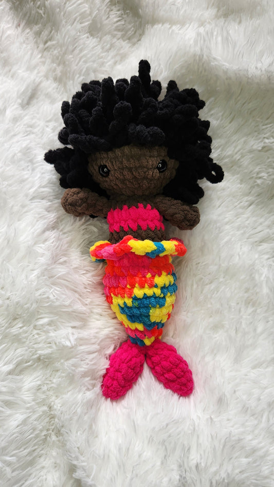 Mermaid Customizable - Crochet Stuffed Animal