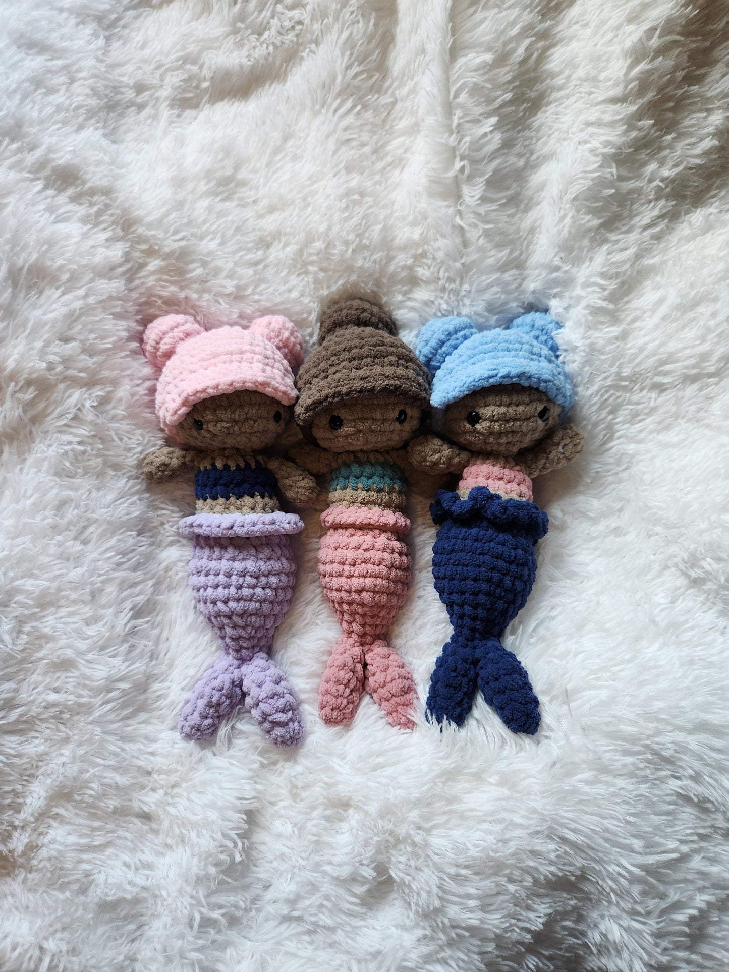 Mermaid Customizable - Crochet Stuffed Animal