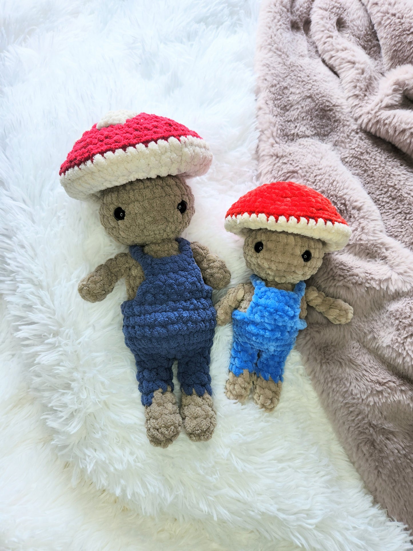 Mushroom Boy - Crochet PATTERN ONLY