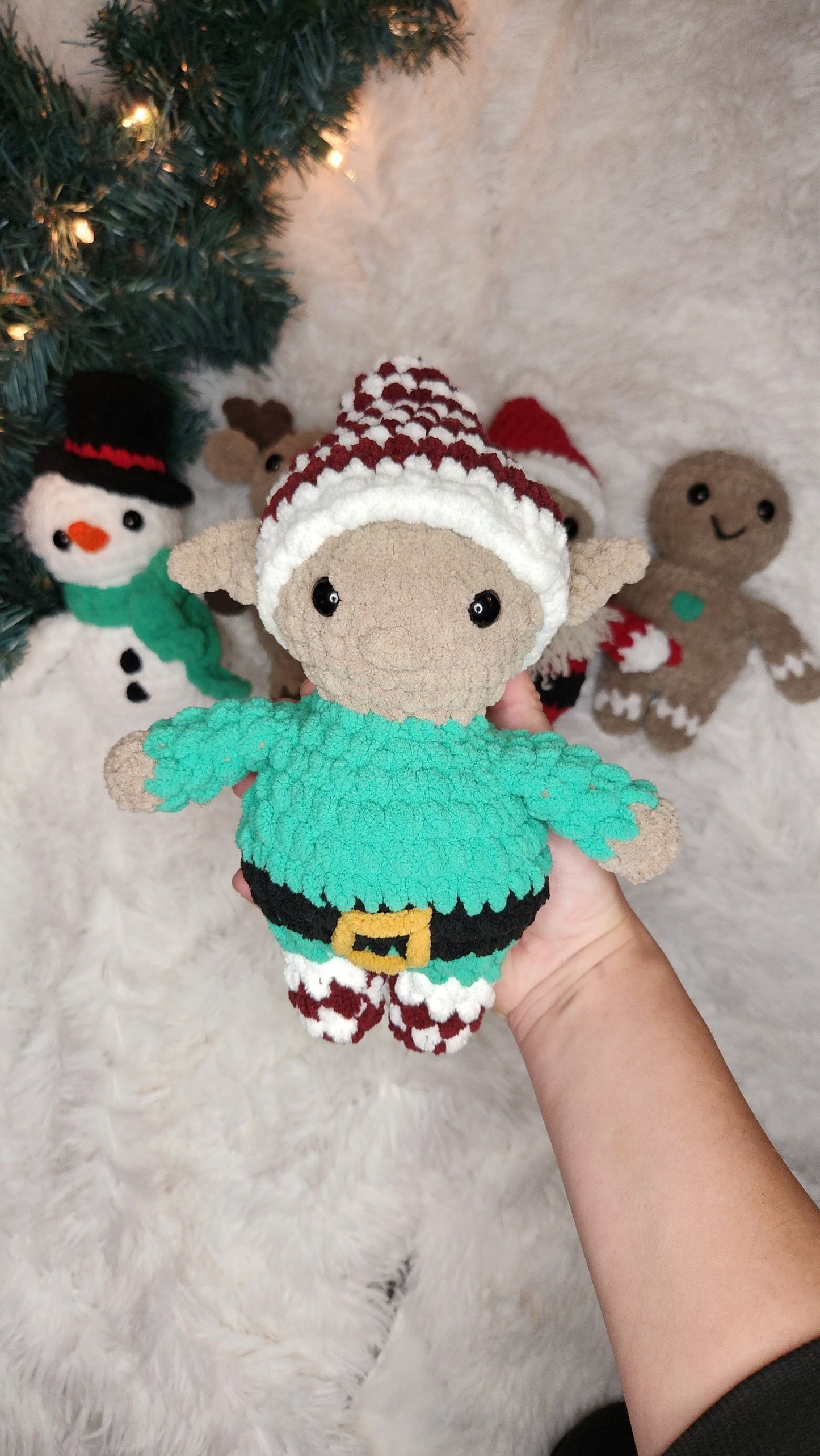 Elf Crochet PATTERN ONLY