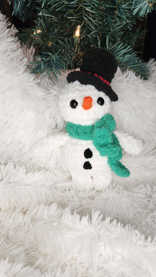 Snowman Crochet PATTERN ONLY