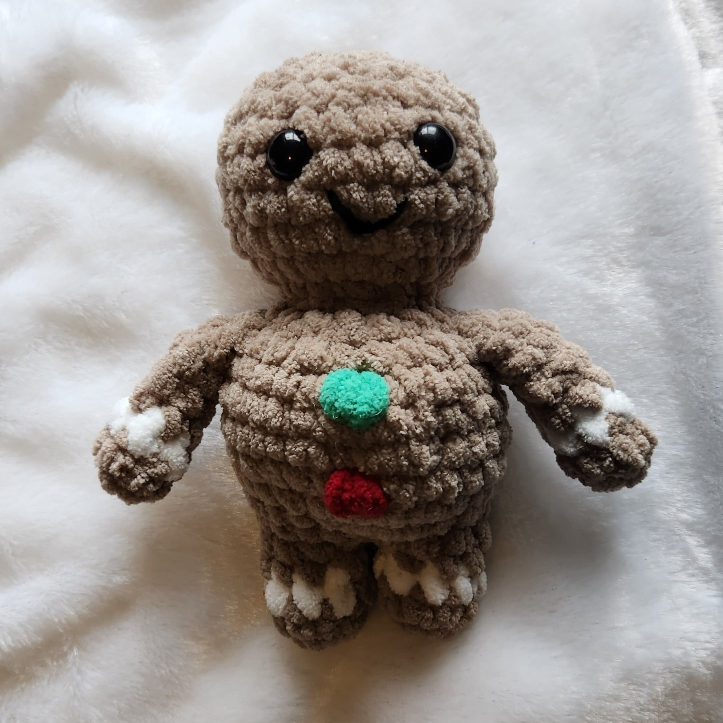 Gingerbread Person Crochet PATTERN ONLY
