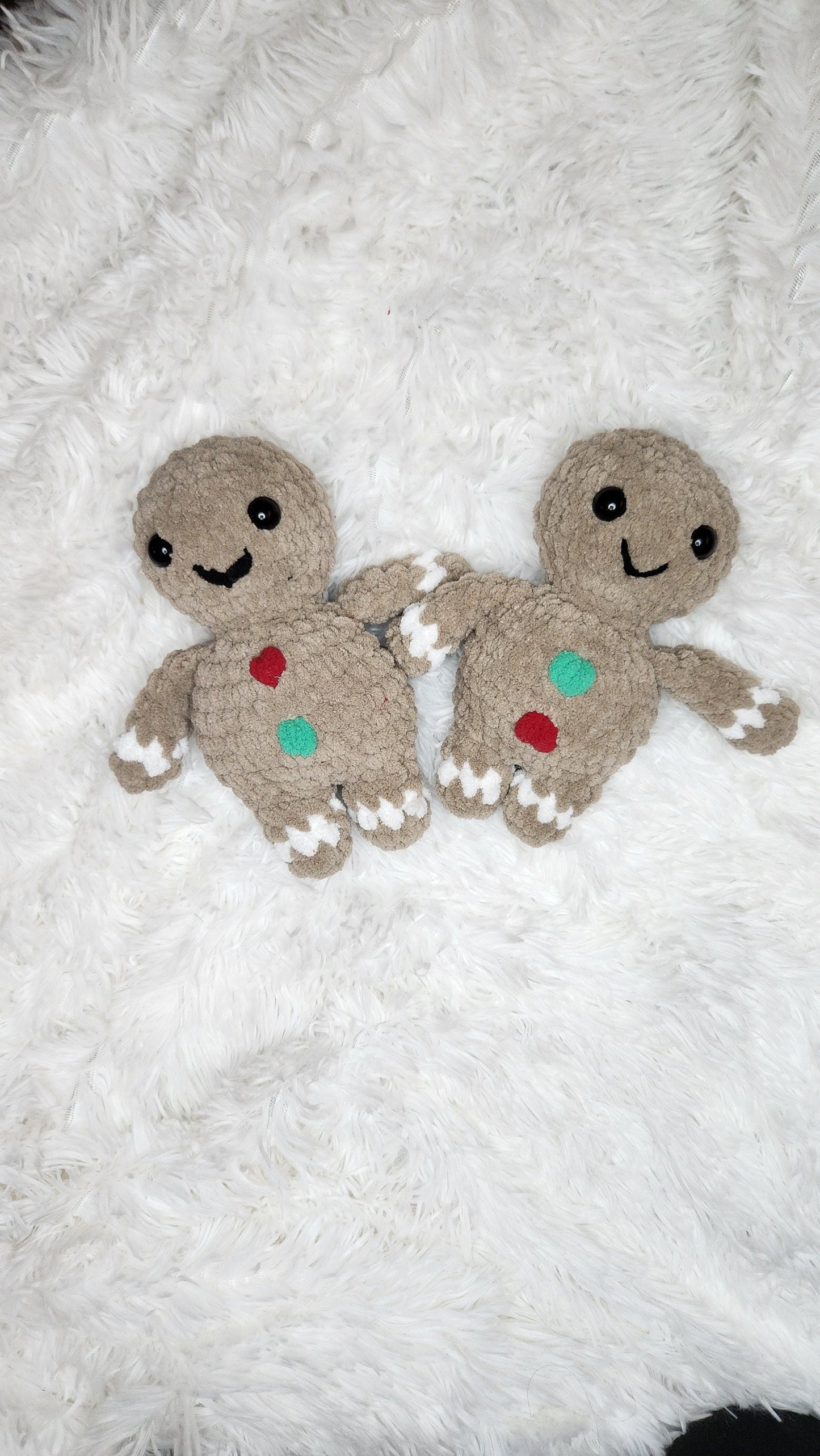 Gingerbread Person Crochet PATTERN ONLY
