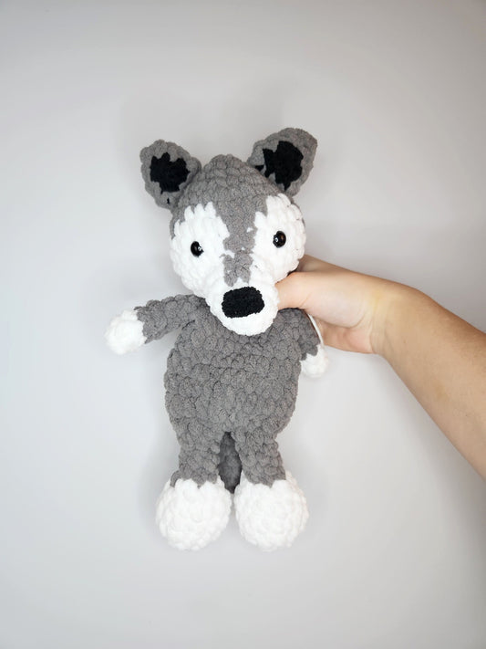 Wolf/Husky - Crochet Snuggler