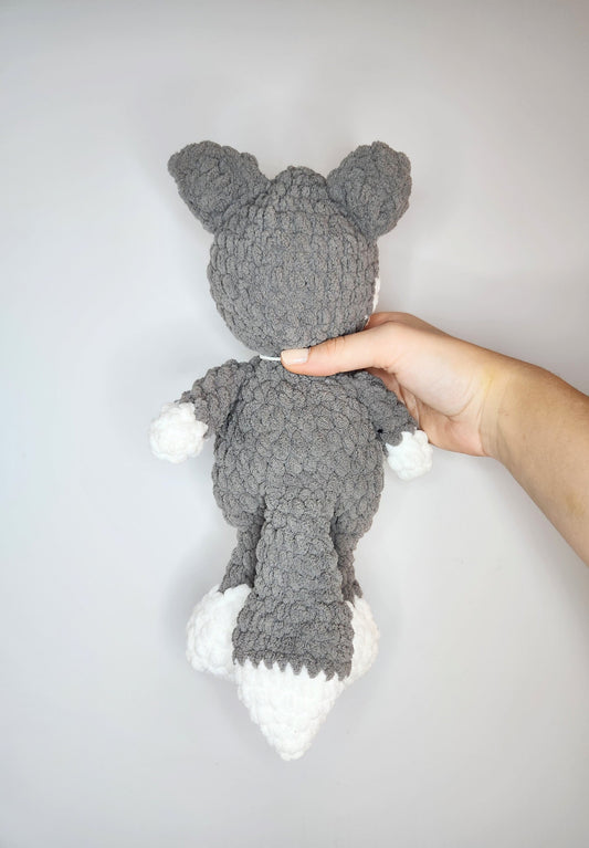 Wolf/Husky - Crochet Snuggler
