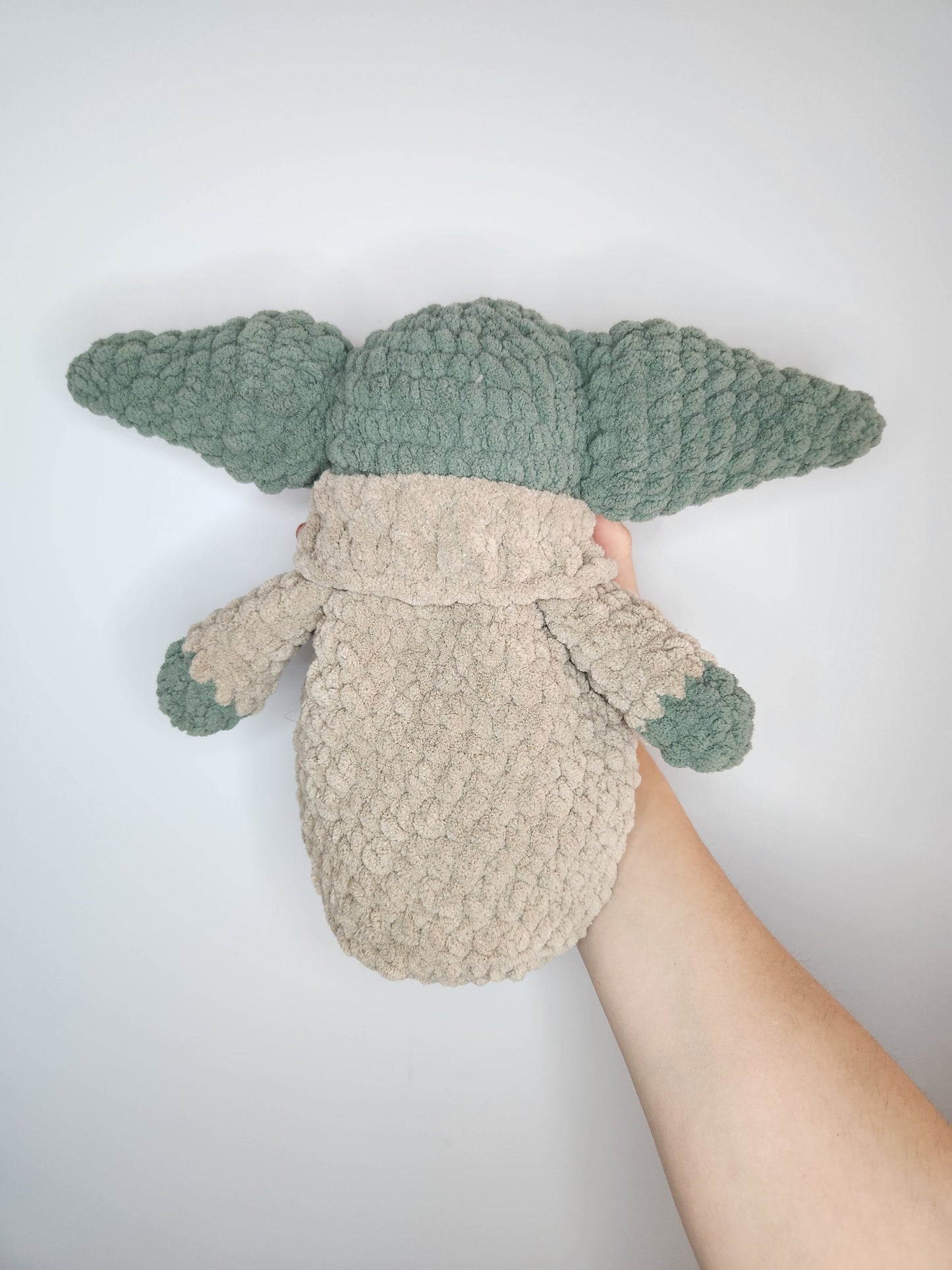 Green Alien Snuggler - Crochet PATTERN ONLY