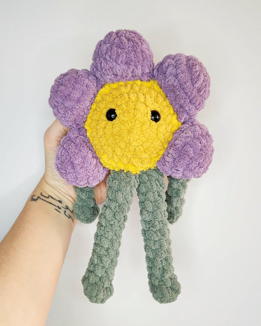 Custom Groovy Flower - Crochet Stuffie