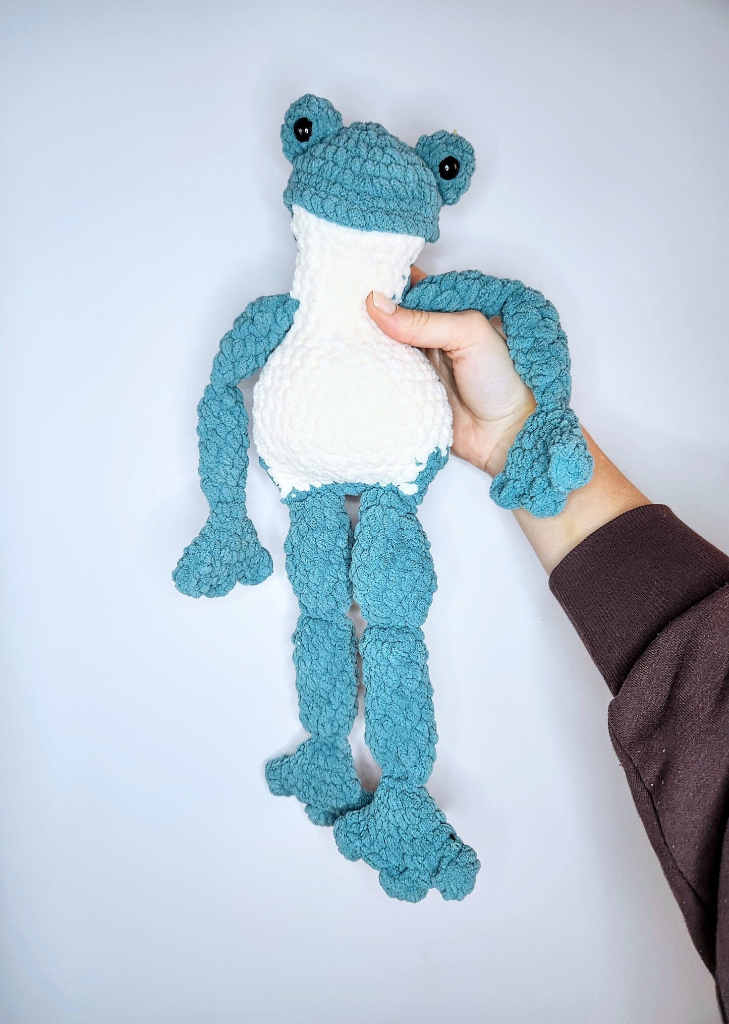 Fable Frog - Crochet Stuffed Animal