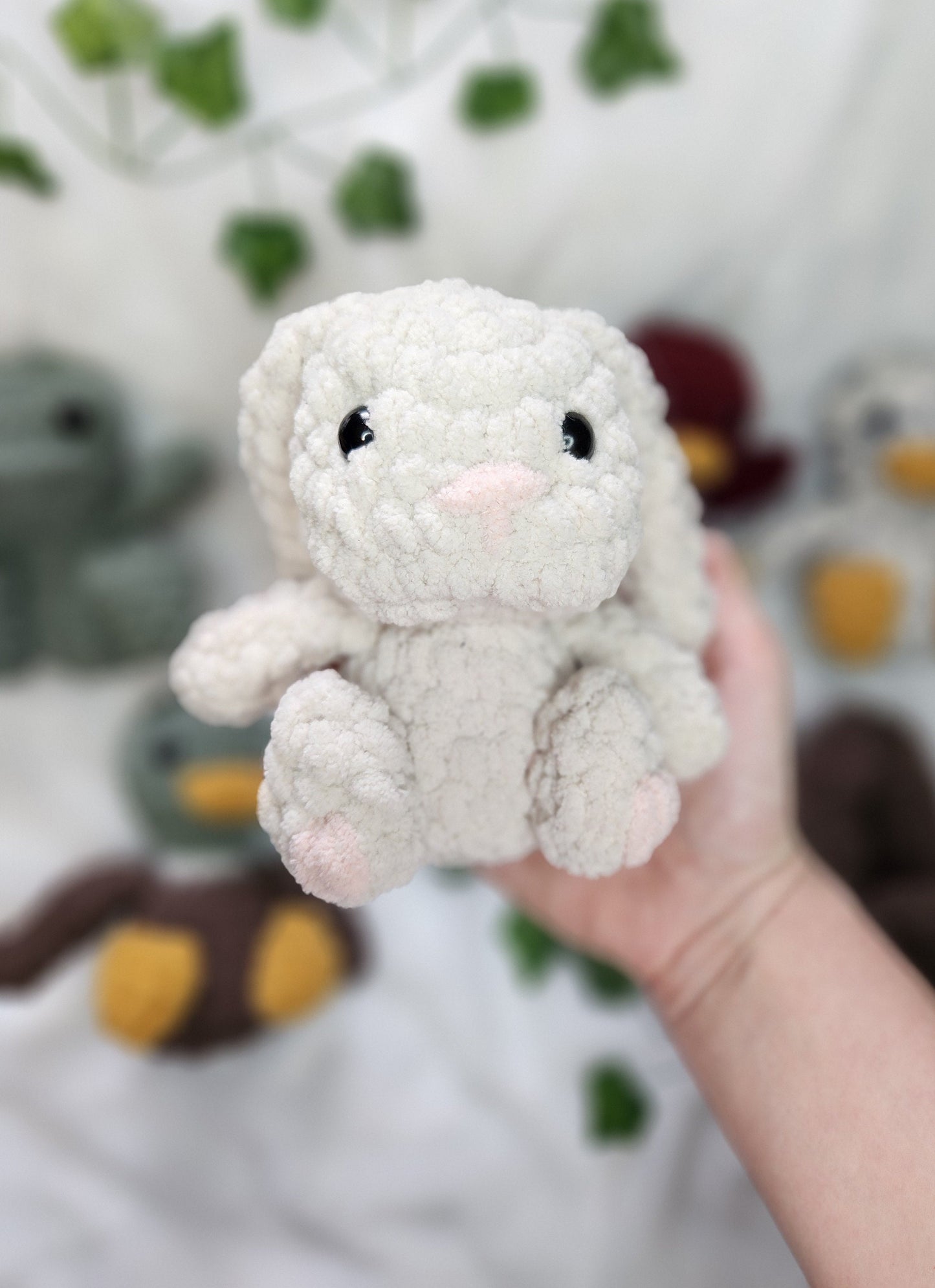 Spring Mini: Bunny Crochet PATTERN ONLY