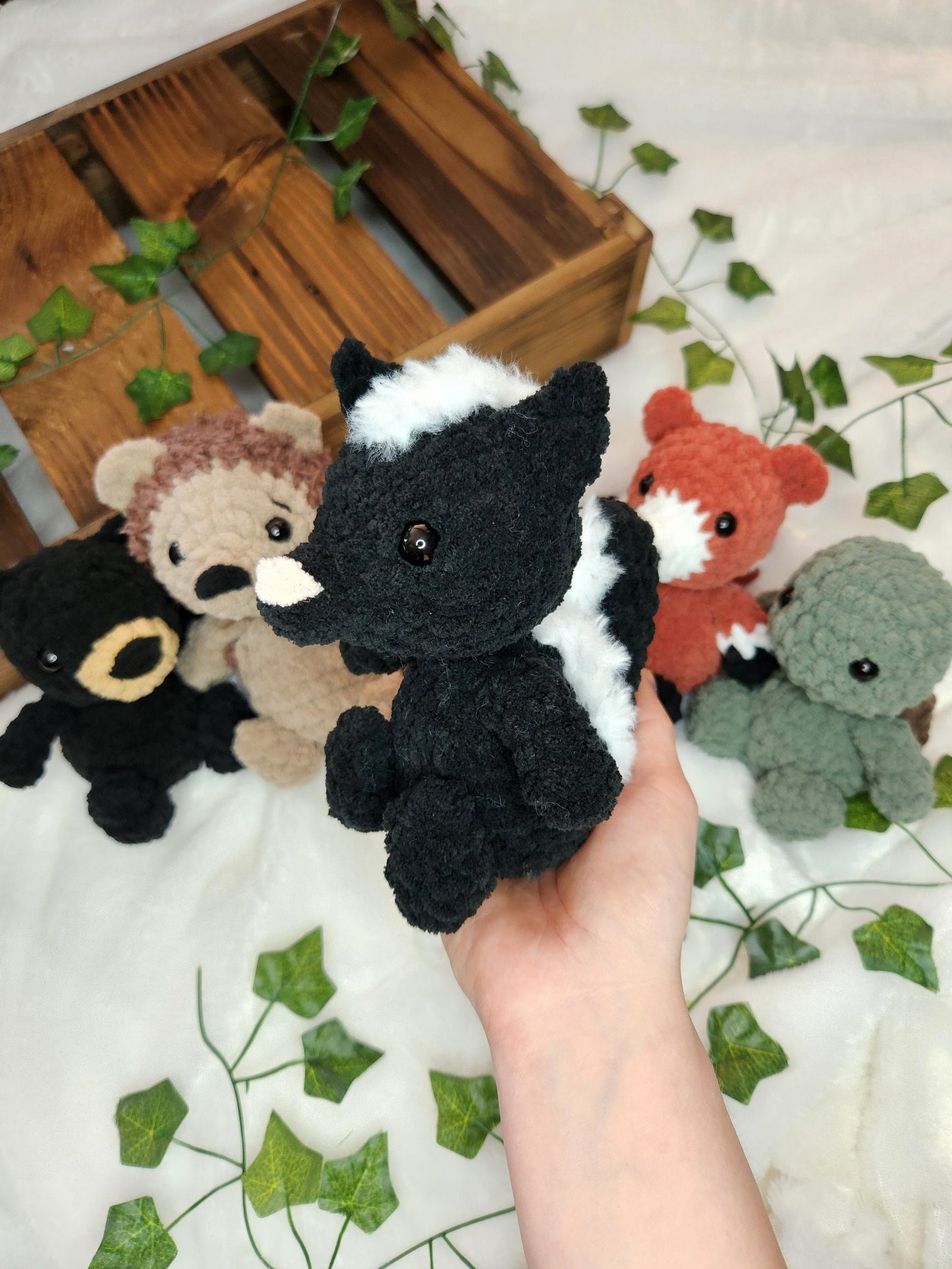 Mini Skunk - Crochet PATTERN ONLY