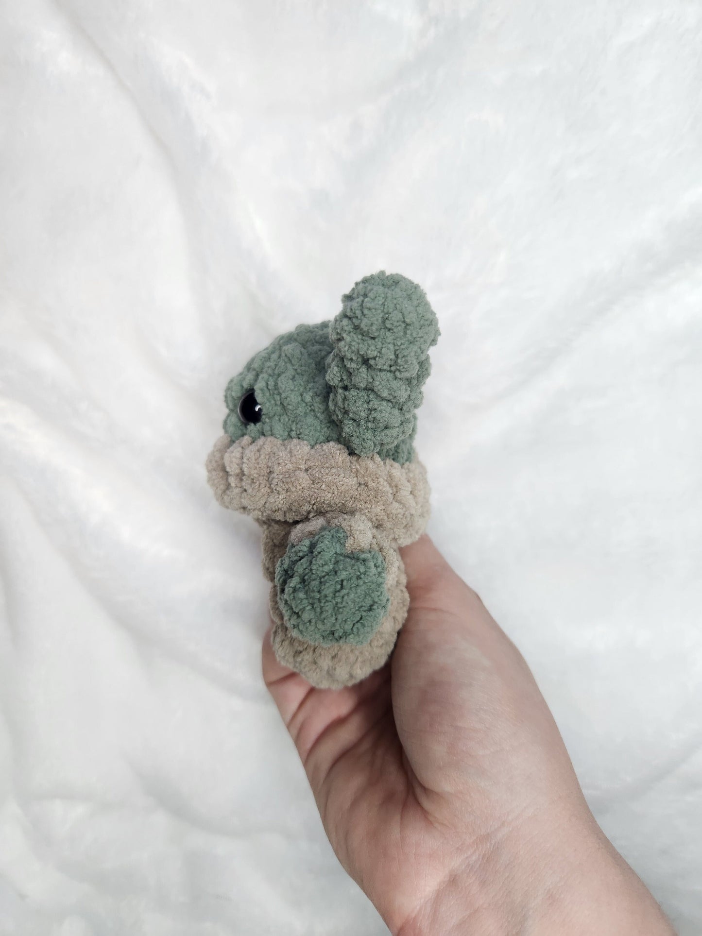 MINI Green Alien Snuggler PATTERN ONLY
