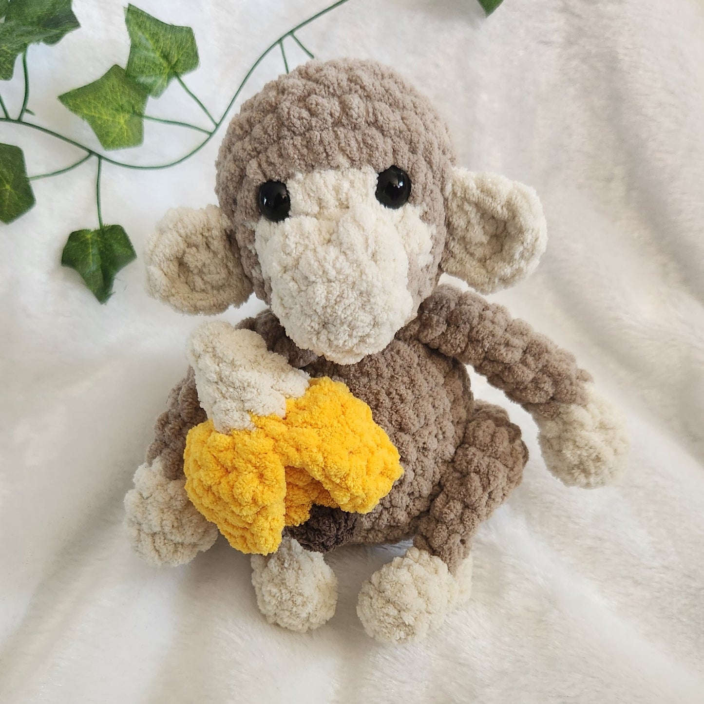 Little Monkey Crochet PATTERN ONLY
