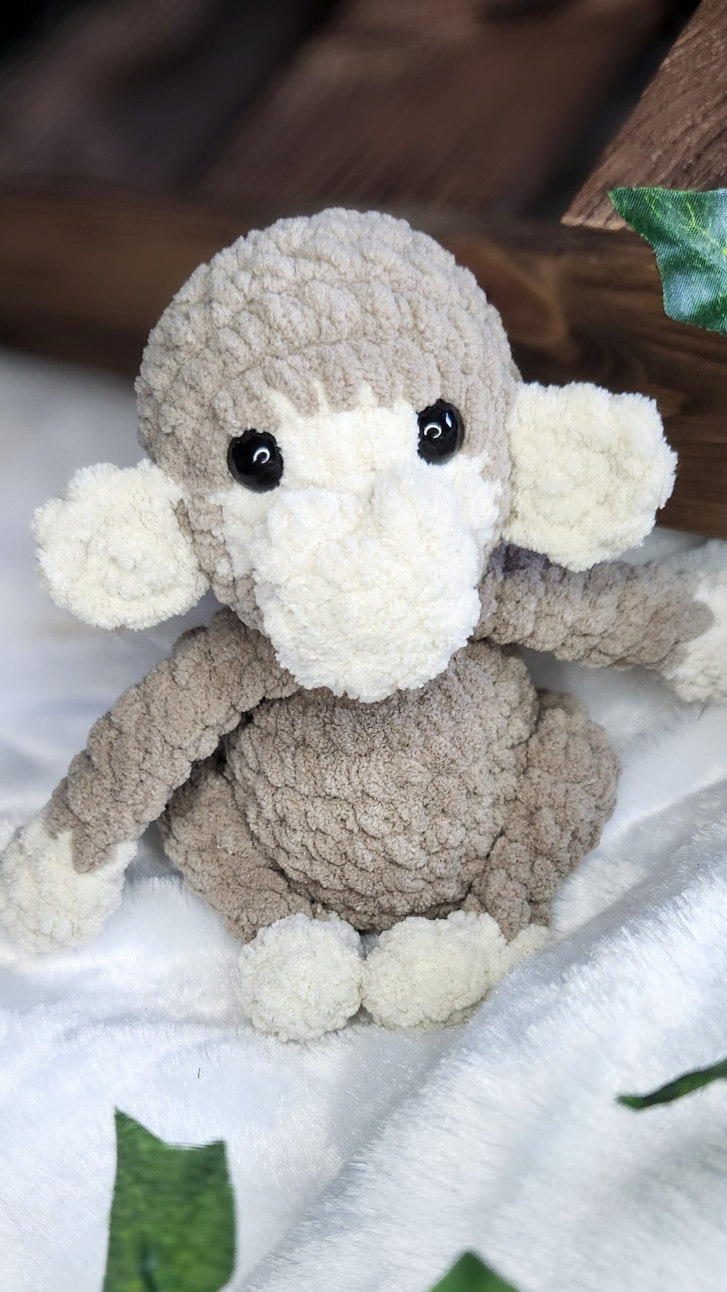 Little Monkey Crochet PATTERN ONLY