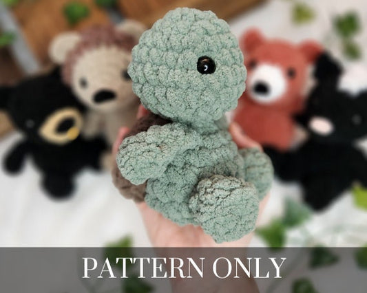 Crochet Turtle Pattern – DIY Amigurumi Turtle Plush