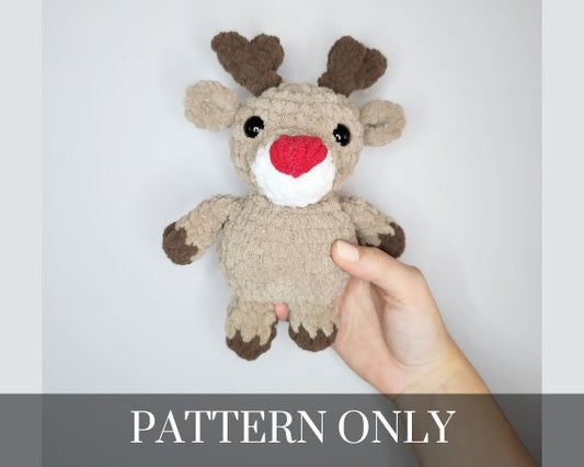 Reindeer - Crochet PATTERN ONLY