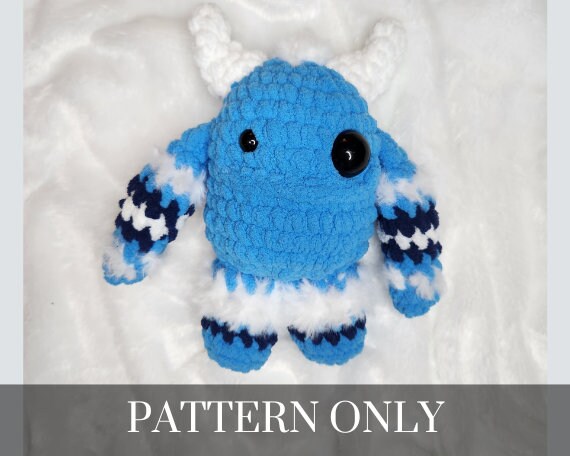 Omi Monster Stuffie PATTERN ONLY