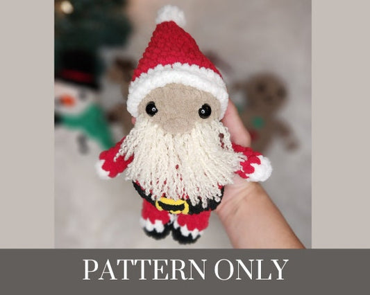 Santa Crochet PATTERN ONLY