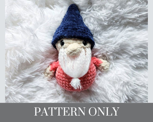 Gnome - Crochet PATTERN ONLY
