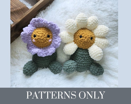 Flower Baby 2-in-1 - Crochet PATTERN ONLY