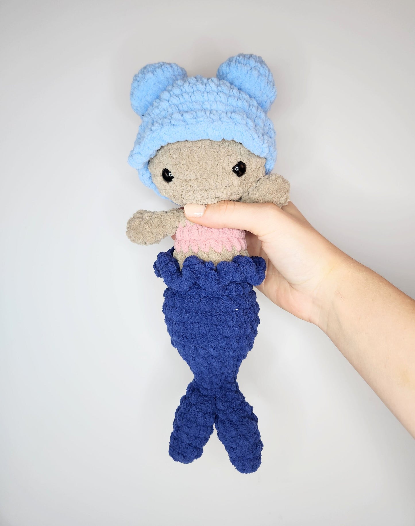 Mermaid Customizable - Crochet Stuffed Animal