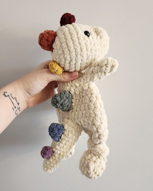 Custom Dinosaur - Crochet Snuggler Crocheted