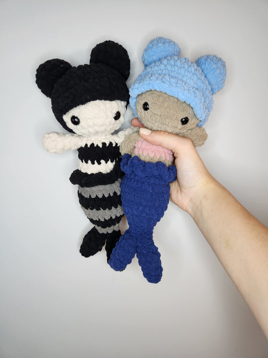 Mermaid Customizable - Crochet Stuffed Animal