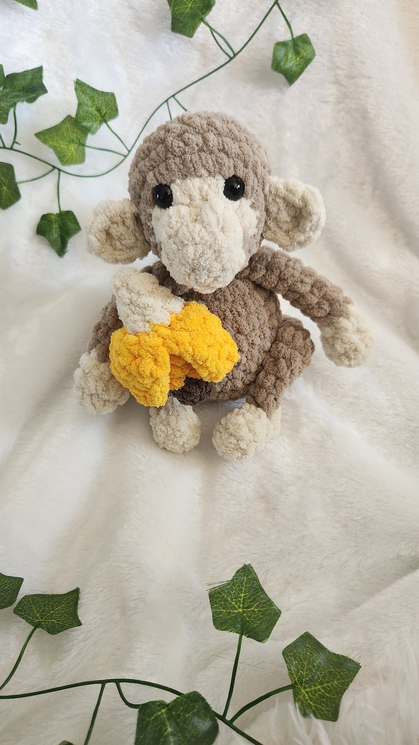 Monkey - Crochet Stuffed Animal