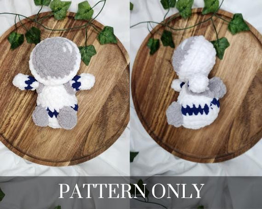 Space Mini: Astronaut Crochet PATTERN ONLY