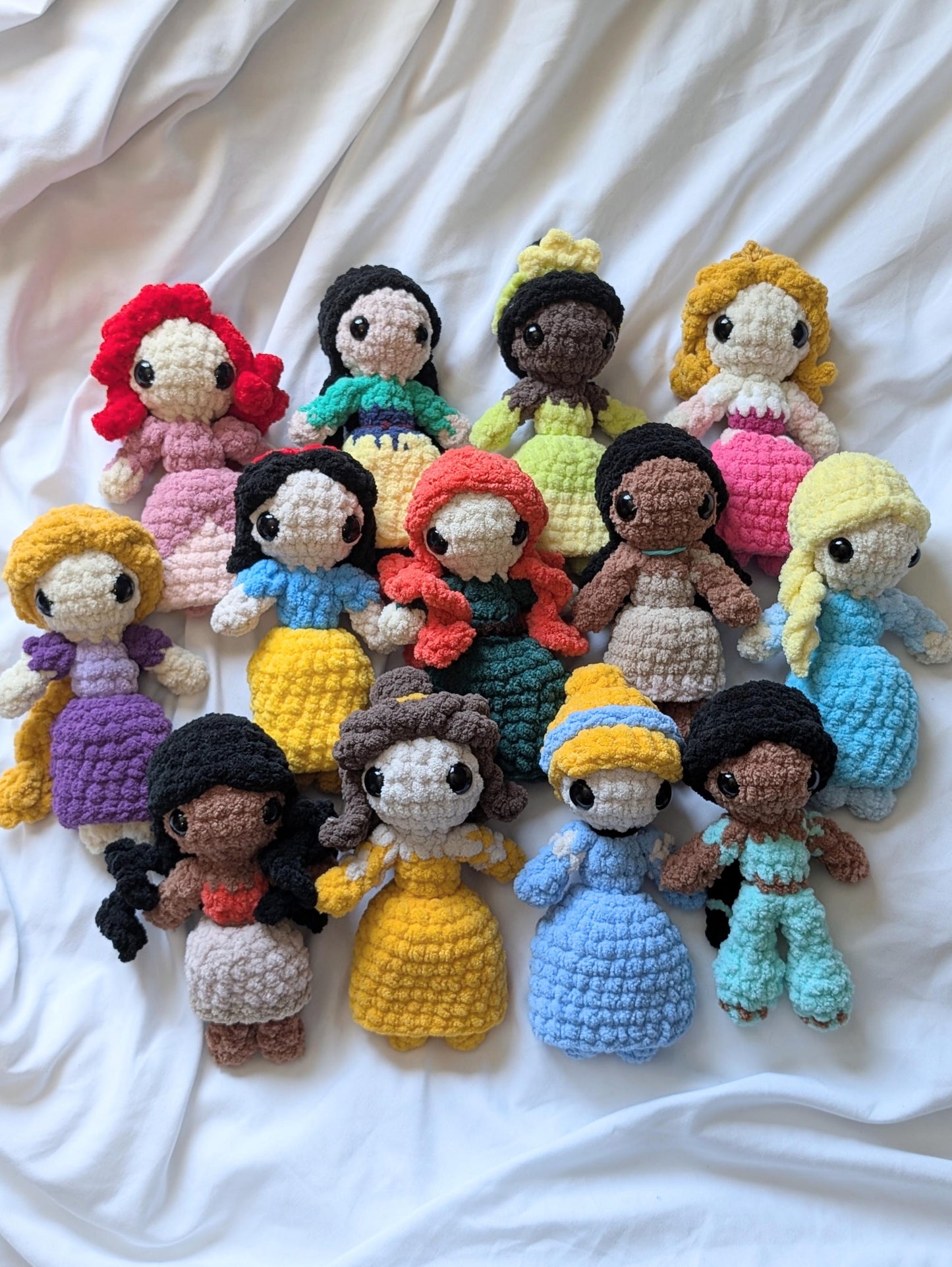 Princess Mix-n-Match Crochet PATTERN ONLY