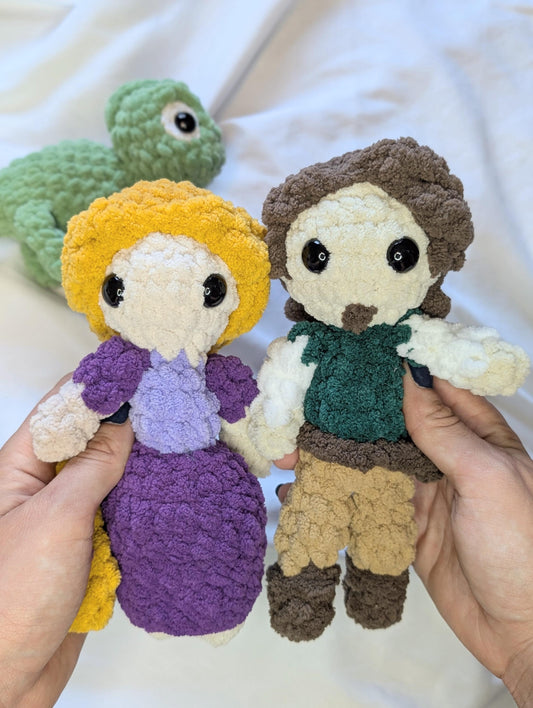 Prince & Princess Mix-n-Match - Crochet PATTERNS ONLY