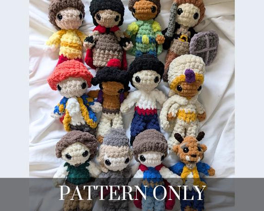 Prince Mix-n-Match - Crochet PATTERN ONLY