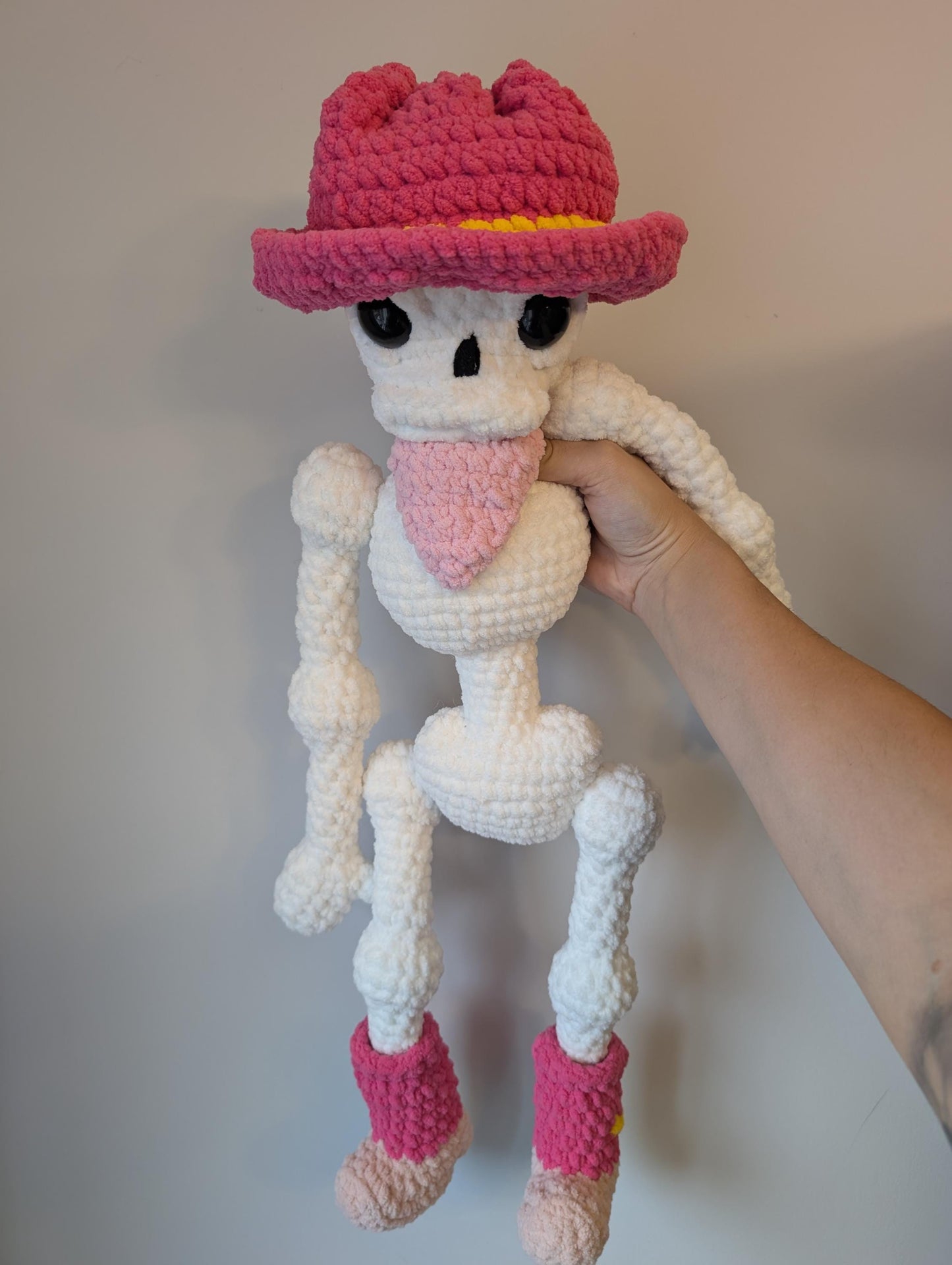 Cowboy Skelly Crochet PATTERN ONLY