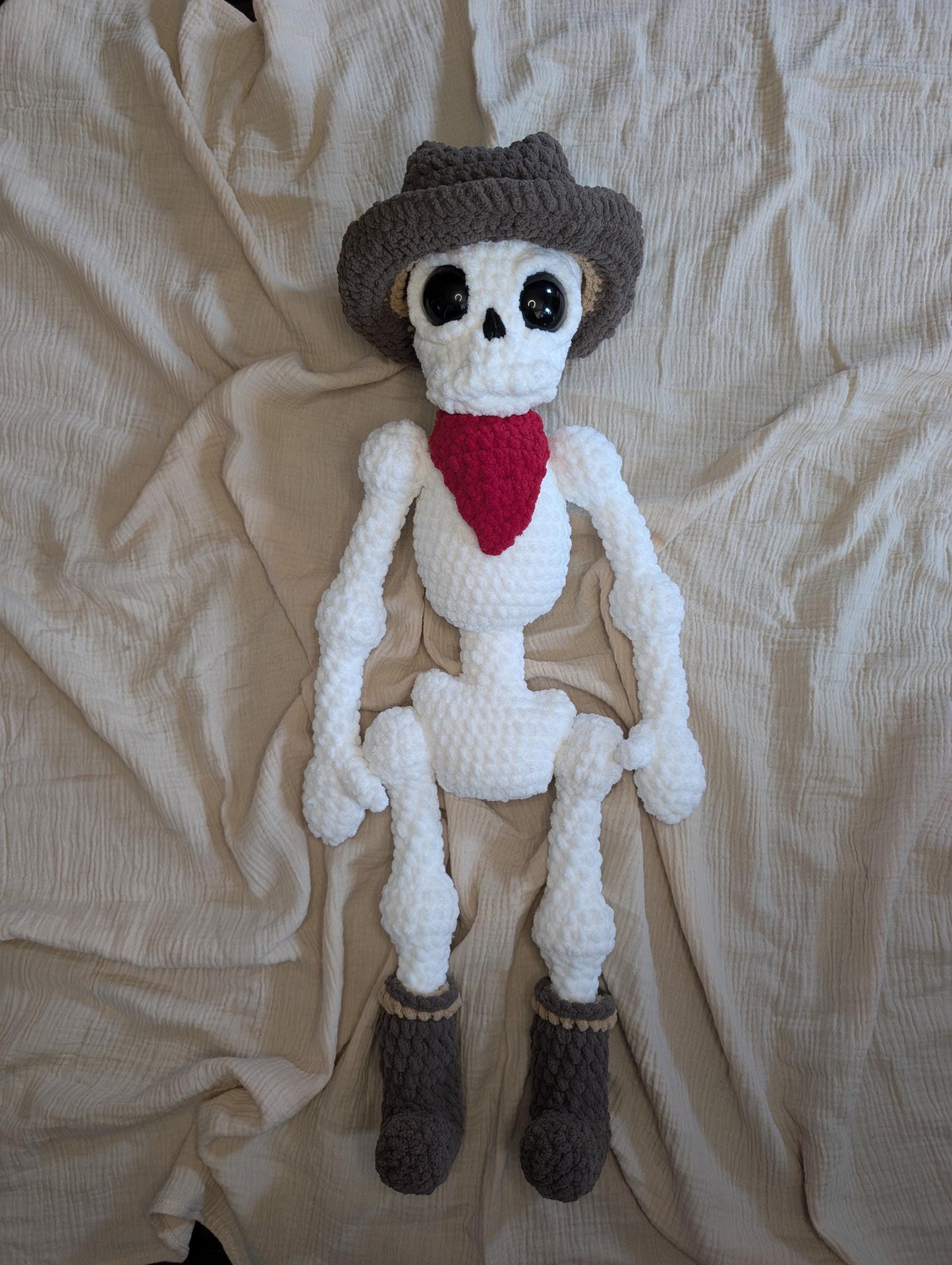 Cowboy Skelly Crochet PATTERN ONLY